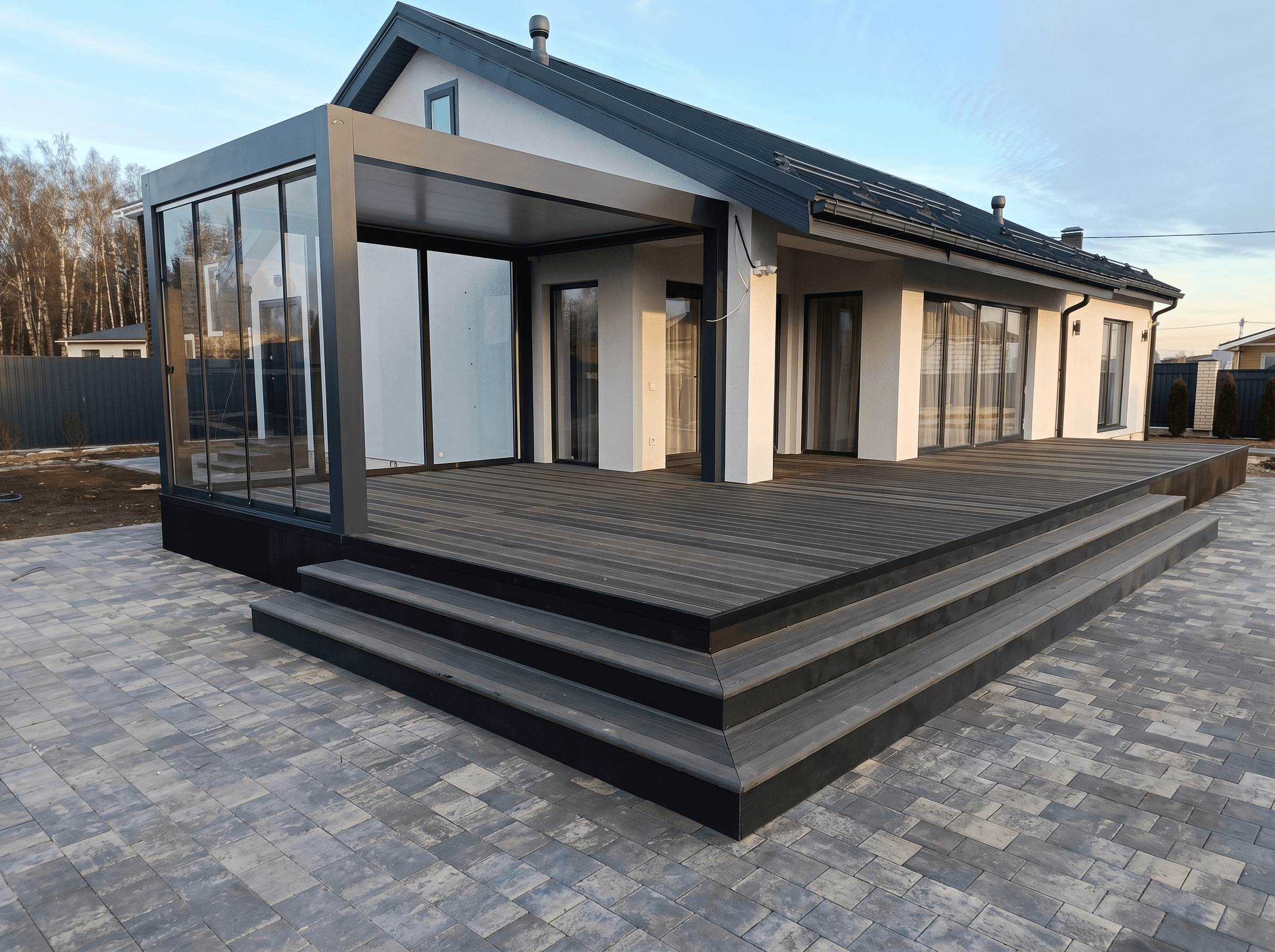 Террасная доска (декинг) из ДПК Handecking в Алматы - 16 500 ₸ за м²