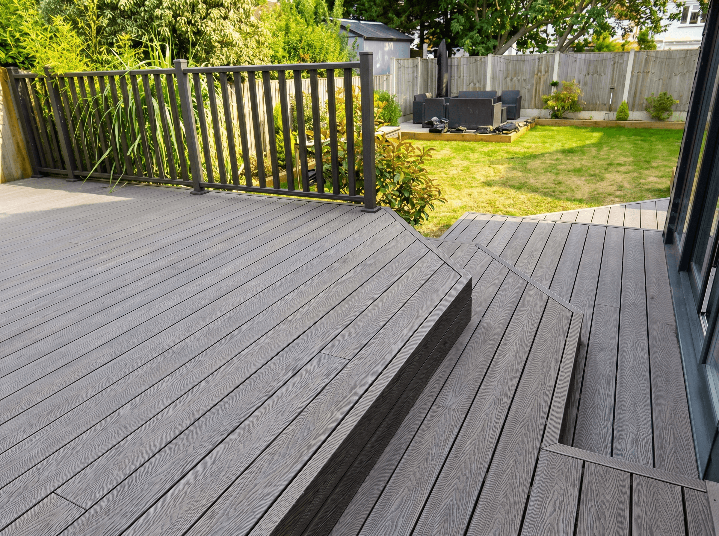 Терраса из ДПК Handecking - материал с доставкой по Казахстану